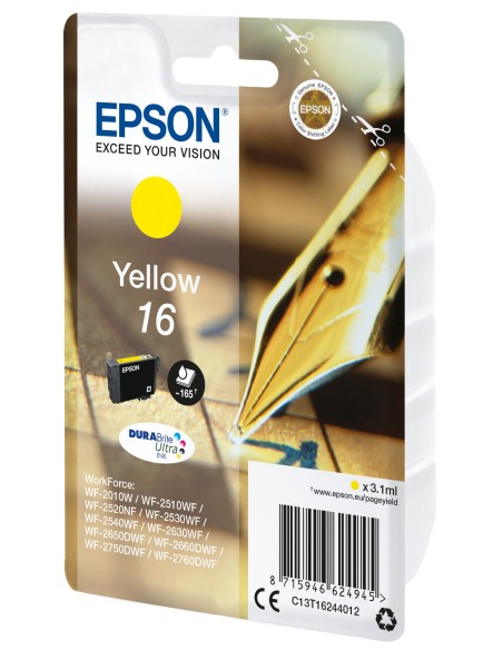 Epson Cartucho 16 amarillo