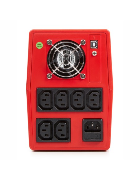 SAI  SALICRU SPS ONE 2000 2000VA1200W LINE-INTERAC ROJO 662AF000018 IEC