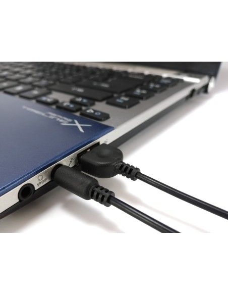 STEREO 2.0 SPEAKER, BLACK + RED