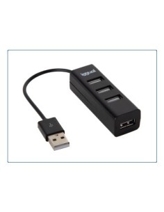 iggual Hub USB 2.0 x 4 puertos HUB-A-4p