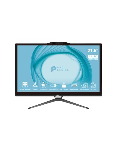 MSI Pro AP222T-217EU G7400 4GB 128 W11P 22" tac.n