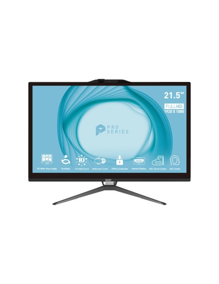 MSI Pro AP222T-217EU G7400 4GB 128 W11P 22" tac.n