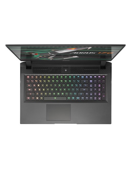 Gigabyte Aorus 17G 17.3" Full HD 300Hz Intel Core i7 11800H RTX 3060 6GB 16GB RAM 512GB SSD FreeDOS Negro RGB