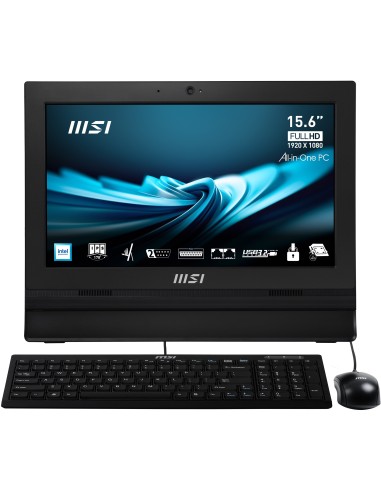 MSI Pro AP162T-007XES N100 4GB 256 DOS 15" tac.n