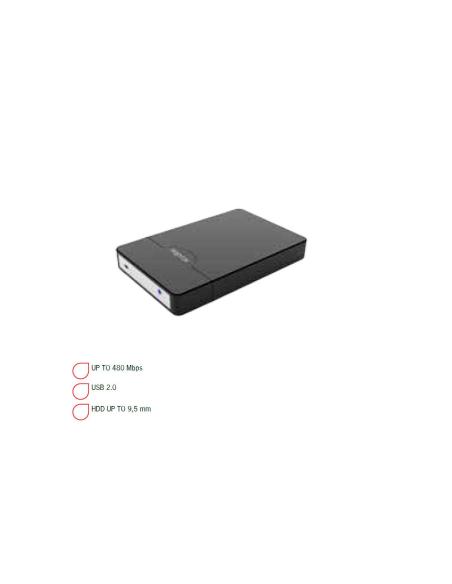 CAJA 2.5 APPROX SATA USB 2.0 VERDE APPHDD09GP