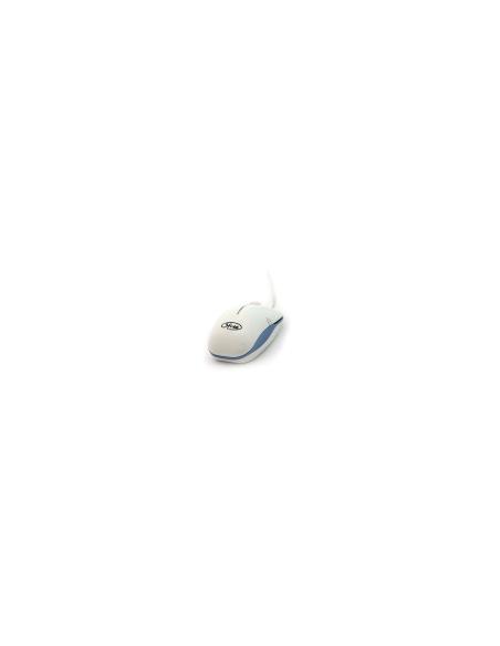 RATON 3FREE OPTICO USB BLANCO AZUL 3F-MCM101WB
