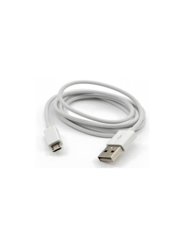 CABLE USB CONNECTION USB2.0 A/M - MICROUSB2.0 B/M 1,8M BLANCO