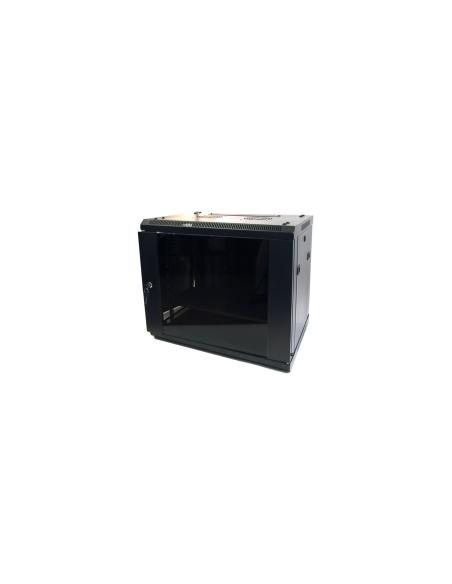 ARMARIO RACK 6U 60X60 CON TERMOSTATO 2 VENTILADORES 1 BANDEJA