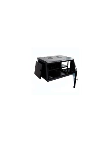 ARMARIO RACK 9U 60X45 CON TERMOSTATO 2 VENTILADORES 1 BANDEJA