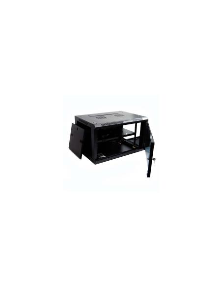 ARMARIO RACK 9U 60X45 CON TERMOSTATO 2 VENTILADORES 1 BANDEJA