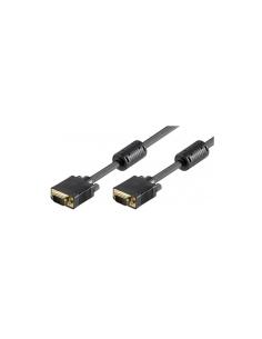 Powergreen Cable VGA Monitor Macho-Macho Fertita 5  Metros