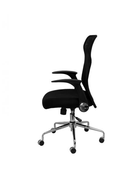 Silla Minaya respaldo malla negro asiento 3D negro