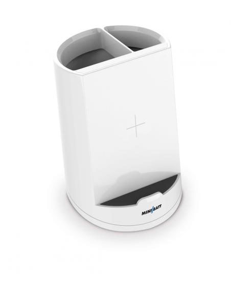 CARGADOR INALAMBRICO PORTA LAPICEROS MINIBATT POWERCUP Qi FAST CHARGE MB-PWCUP
