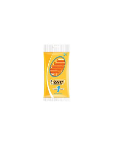 BIC SENSITIVE CUCHILLAS AFEITAR BOLSA 5 CUCHILLAS 1 HOJA 838521