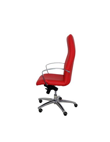 SILLON CAUDETE PIEL ROJO FERRARI 115DBPIELRJ