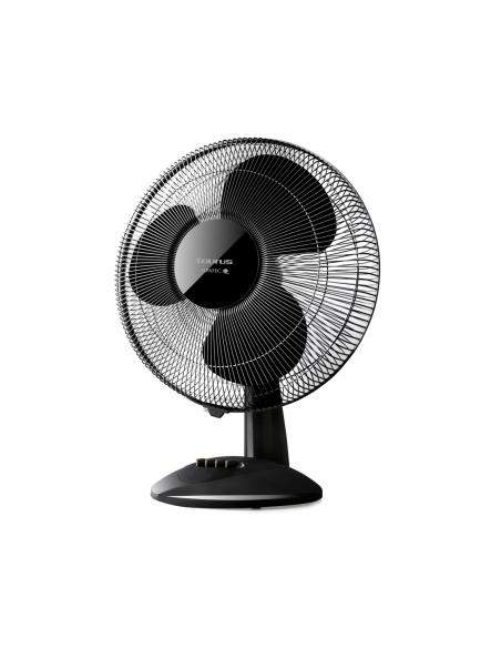 VENTILADOR DE SOBREMESA TAURUS GRECO 16 ELEGANCE 40W 3 VELOCIDADES NEGRO 944651000