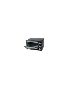 HORNO DE SOBREMESA JATA 1200W CAPACIDAD 16L FUNCIÍ?N GRILL INDICADOR LUMINOSO TEMPORIZADOR DE 60 MIN NEGRO HN916