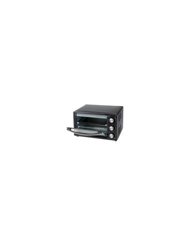 HORNO DE SOBREMESA JATA 1200W CAPACIDAD 16L FUNCIÍ?N GRILL INDICADOR LUMINOSO TEMPORIZADOR DE 60 MIN NEGRO HN916