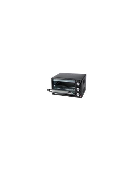HORNO DE SOBREMESA JATA 1200W CAPACIDAD 16L FUNCIÍ?N GRILL INDICADOR LUMINOSO TEMPORIZADOR DE 60 MIN NEGRO HN916