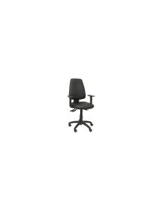 SILLA ELCHE SINCRO SIMILPIEL CON BRAZO REGULABLE NEGRO 14SSPNEB10
