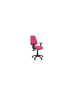 SILLA ELCHE SINCRO SIMILPIEL BRAZO REGULABLE ROSA 14SSPRSB10