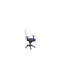 SILLA JORQUERA MALLA BLANCA ASIENTO BALI AZUL CLARO 15SBBALI261
