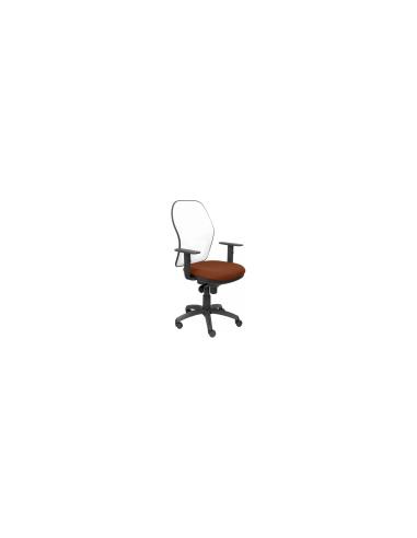 SILLA JORQUERA MALLA BLANCA ASIENTO BALI MARRÍ?N 15SBBALI363