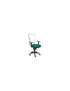 SILLA JORQUERA MALLA BLANCA ASIENTO BALI VERDE 15SBBALI456