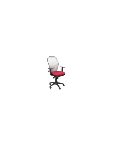 SILLA JORQUERA MALLA BLANCA ASIENTO BALI GRANATE 15SBBALI933