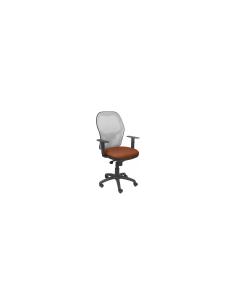 SILLA JORQUERA MALLA GRIS ASIENTO BALI MARRÍ?N 15SGRBALI363