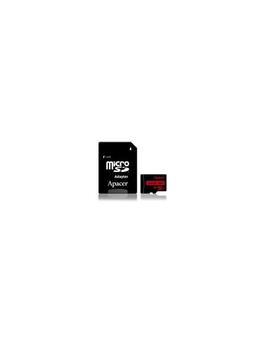 MEMORIA MICROSDXC APACER + ADAPTADOR 64GB CLASE 10 NEGRO AP64GMCSX10U5-R
