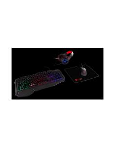 TALIUS V.2 KIT TECLADO RATON AURICULARES ALFOMBRILLA NEGRO TAL-GKITV2