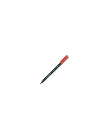 STAEDTLER LUMOCOLOR ROTULADOR PERMANENTE SUPERFINO PUNTA S 0.4MM ROJO 313-2