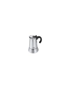 CAFETERA JATA ODIN 6 TAZAS ACERO INOX TRATAMIENTO ESPECIAL ANTIOXIDO ACABADO PULIDO ESPEJO APTA TODAS LAS COCINAS CAX106