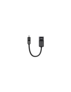 ADAPTADOR BELKIN MINI DISPLAYPORT A HDTV 12.5CM NEGRO F2CD079BT