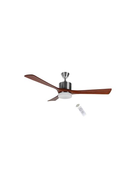 VENTILADOR DE TECHO CON LUZ ORBEGOZO CP 97132 70W 136CM 3 VELOCIDADES MANDO A DISTANCIA MADERA 17232