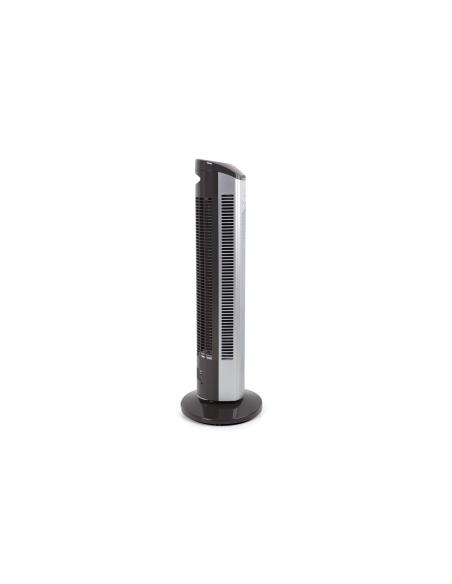 VENTILADOR DE TORRE ORBEGOZO TWM 0975 45W ALTURA 77CM 3 VELOCIDADES PROGRAMABLE MANDO A DISTANCIA NEGRO 16725