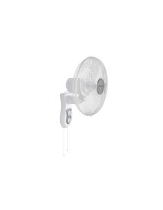 VENTILADOR DE PARED ORBEGOZO WF 0139 50W ASPAS 40CM 3 VELOCIDADES CABEZAL OSCILANTE MULTI ORIENTABLE BLANCO 14757