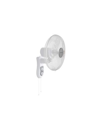 VENTILADOR DE PARED ORBEGOZO WF 0139 50W ASPAS 40CM 3 VELOCIDADES CABEZAL OSCILANTE MULTI ORIENTABLE BLANCO 14757