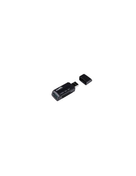Lector de tarjeta natec ant 3 mini usb 2.0 negro NCZ-0560