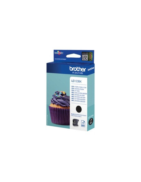 CARTUCHO BROTHER LC-123BK NEGRO MFCJ4510DW