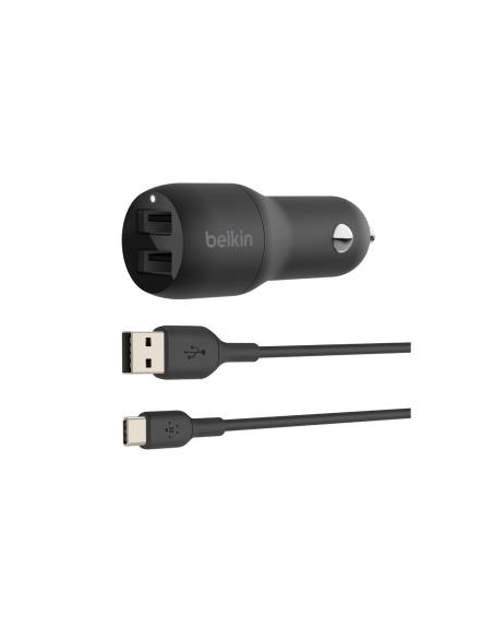 BELKIN Boost Charge Auto USB 2.0 Negro