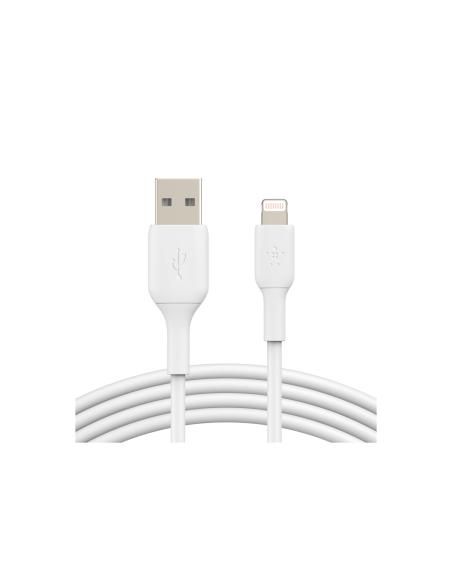 Cable Belkin de conector Lightning macho/USB A macho 2 m Blanco