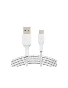 Cable Belkin USB A macho/USB C macho 0,15 m Blanco