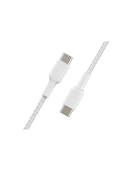 Cable Belkin USB C Macho/Macho 1 m Blanco