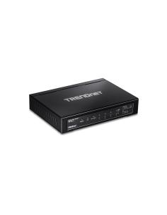 Trendnet switch Gigabit Ethernet (10/100/1000) EnergÍ­a sobre Ethernet (PoE) Negro