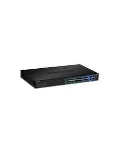 Trendnet switch Gestionado L2/L3 Gigabit Ethernet (10/100/1000) EnergÍ­a sobre Ethernet (PoE) 1U Negro