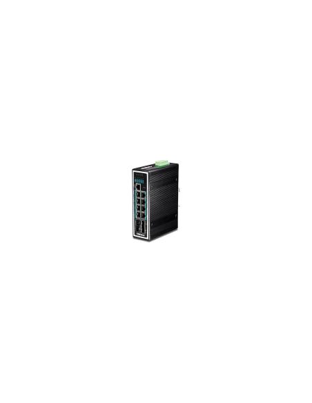 Trendnet Gestionado L2+ Gigabit Ethernet (10/100/1000) EnergÍ­a sobre Ethernet (PoE) Negro