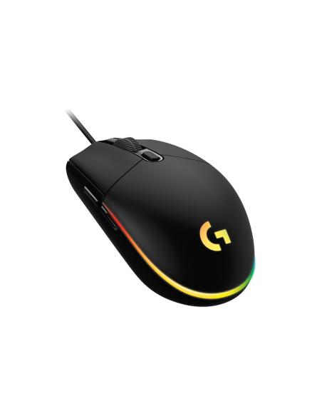 Logitech G G102 raton lightsync usb tipo a 8000dpi negro
