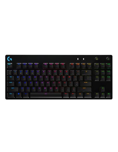 Logitech G pro teclado gaming usb qwerty internacional de ee.uu negro